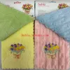 Embroidered bouquet towel, plain lace cloth, household kitchen cleaning towel, absorbent stain removal cloth, bahia Specification image